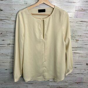 Blaque Label cream blouse top  - SIZE LARGE